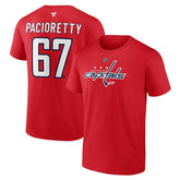 Max Pacioretty Washington Capitals Fanatics Authentic Stack Name & Number T-Shirt