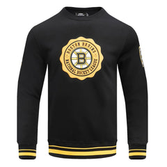 Boston Bruins Pro Standard Crest Emblem Pullover Sweatshirt