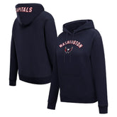 Washington Capitals Pro Standard Women's Classic Chenille Pullover Hoodie