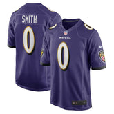 NFL Baltimore Ravens Roquan Smith Team Game Jersey