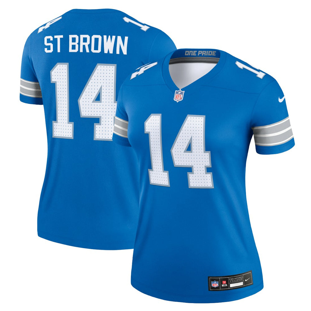 NFL Detroit Lions Amon-Ra St. Brown Women's Legend Player Performance Top