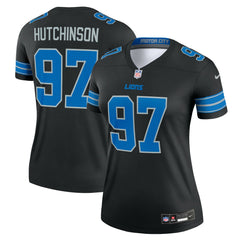 NFL Detroit Lions Aidan Hutchinson Women's Alternate Legend Player Performance Top