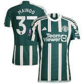 Kobbie Mainoo Manchester United 2023/24 Away Player Jersey / Soccer Online