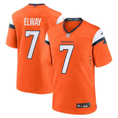 NFL Denver Broncos John Elway Mile High Collection Retired Player Game Jersey