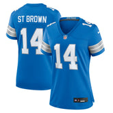 NFL Detroit Lions Amon-Ra St. Brown Women's Team Game Jersey