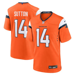 NFL Denver Broncos Courtland Sutton Mile High Collection Game Jersey