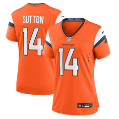 NFL Denver Broncos Courtland Sutton Women's Mile High Collection Game Jersey