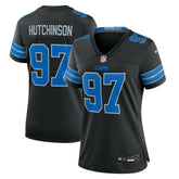 NFL Detroit Lions Aidan Hutchinson Women's 2nd Alternate Game Jersey