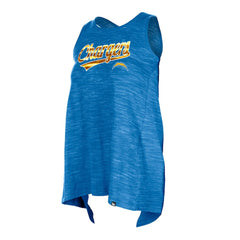 NFL Los Angeles Chargers Women's Space Dye Active Tank Top