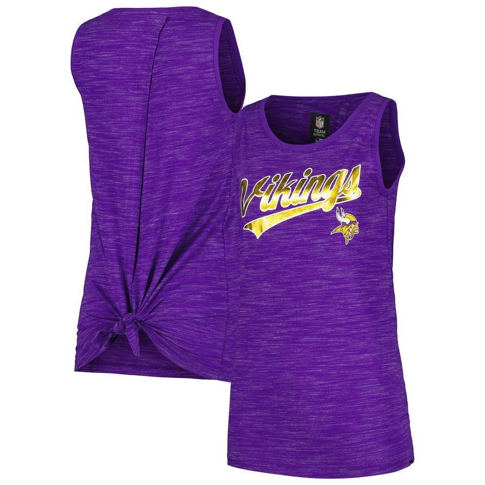NFL Minnesota Vikings Women's Space Dye Active Tank Top