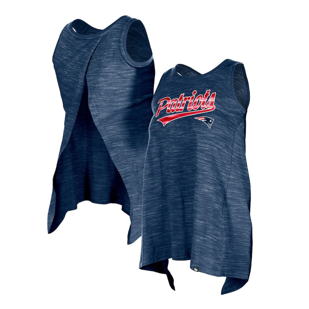 NFL New England Patriots Women's Space Dye Active Tank Top