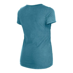 NFL Miami Dolphins Women's Enzyme Wash Low V-Neck T-Shirt