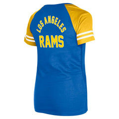NFL Los Angeles Rams Women's Lace-Up Raglan T-Shirt