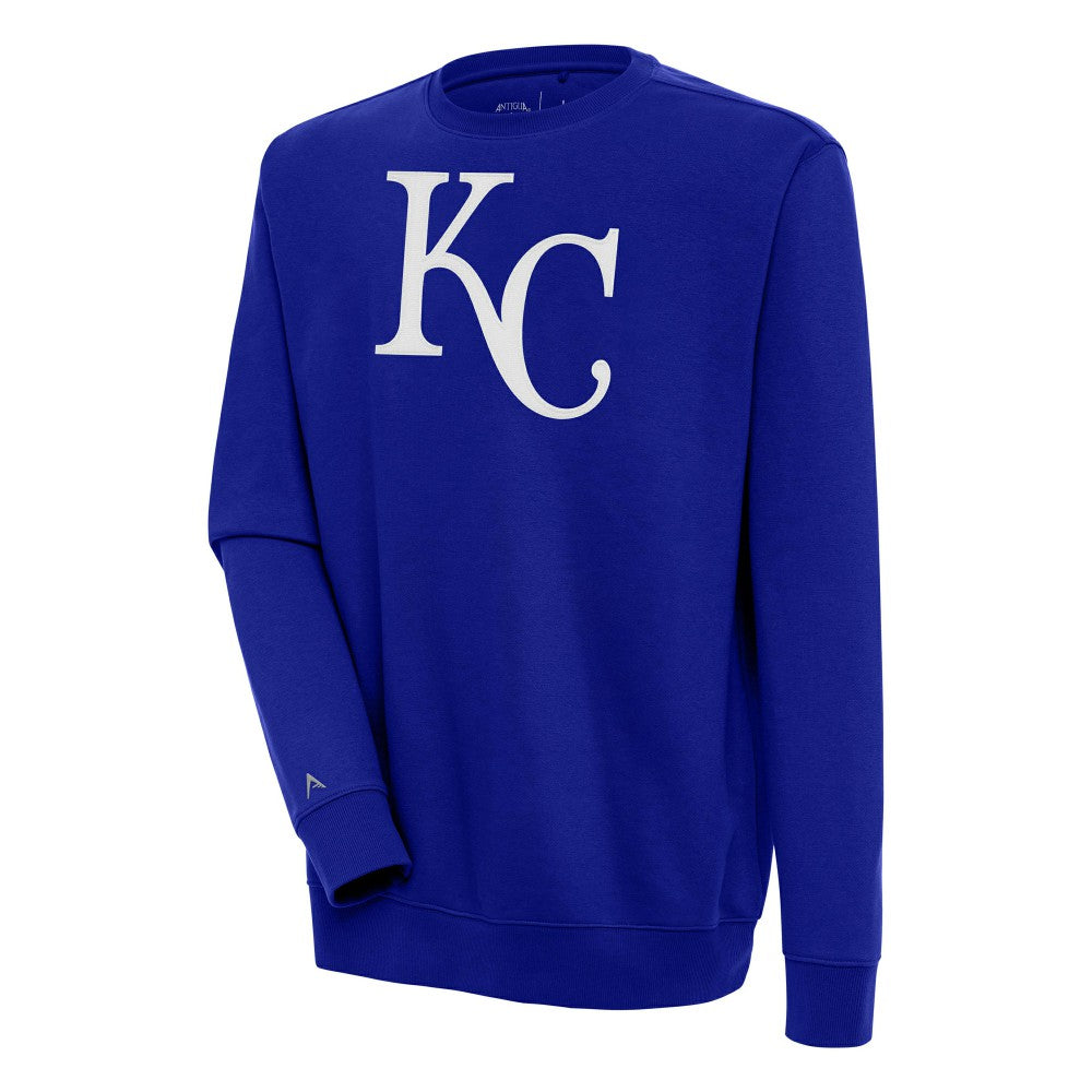 Kansas City Royals Antigua Victory Pullover Sweatshirt - Royal