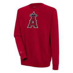 Los Angeles Angels Antigua Victory Pullover Sweatshirt - Red
