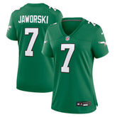 NFL Philadelphia Eagles Ron Jaworski Women's Alternate Game Jersey