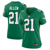 NFL Philadelphia Eagles Eric Allen Women's Alternate Game Jersey