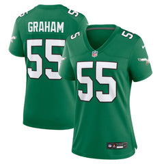 NFL Philadelphia Eagles Brandon Graham Women's Alternate Game Jersey