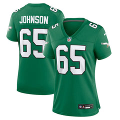NFL Philadelphia Eagles Lane Johnson Women's Alternate Game Jersey