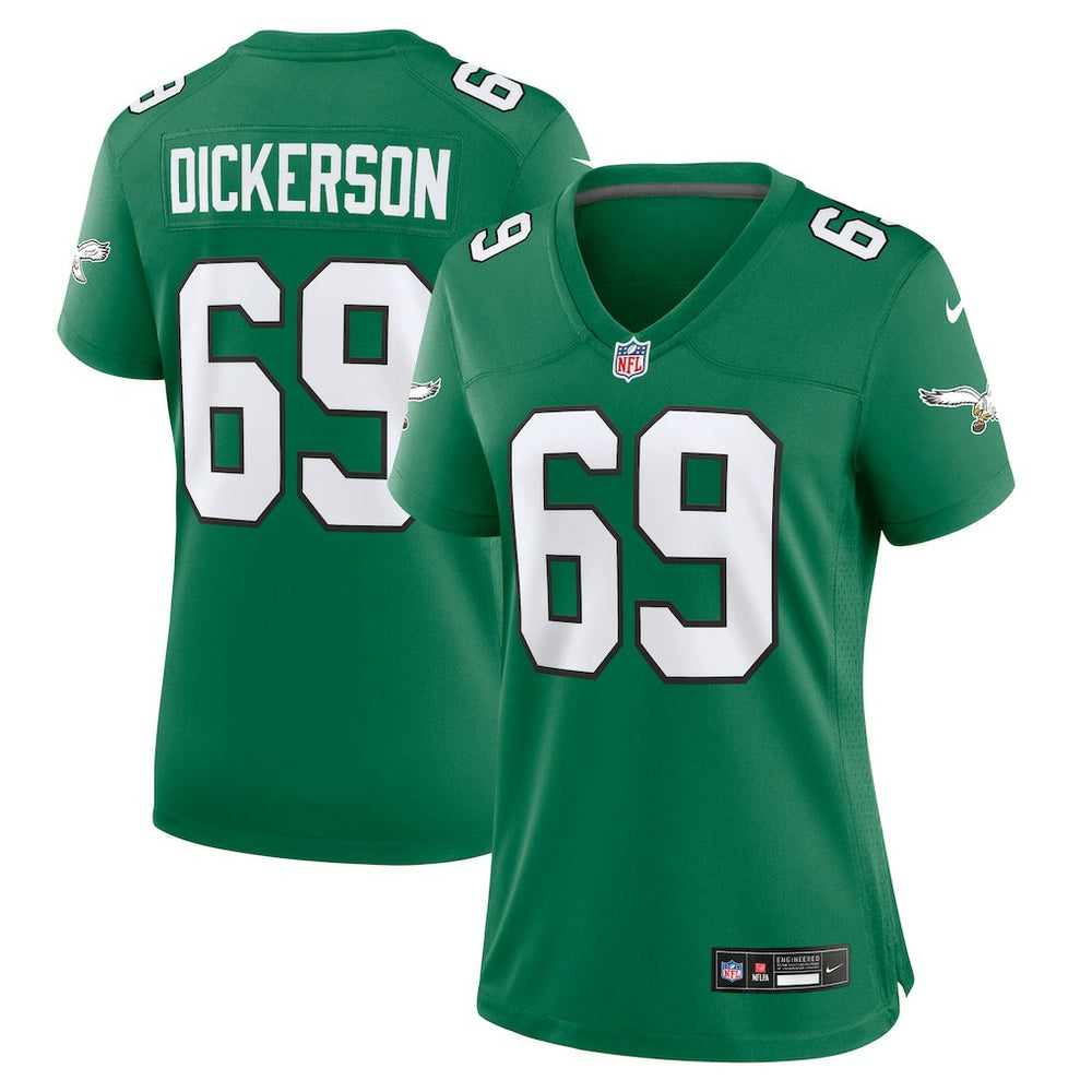 NFL Philadelphia Eagles Landon Dickerson Women's Alternate Game Jersey