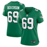 NFL Philadelphia Eagles Landon Dickerson Women's Alternate Game Jersey