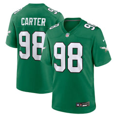 NFL Philadelphia Eagles Jalen Carter Alternate Game Jersey