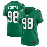 NFL Philadelphia Eagles Jalen Carter Women's Alternate Game Jersey
