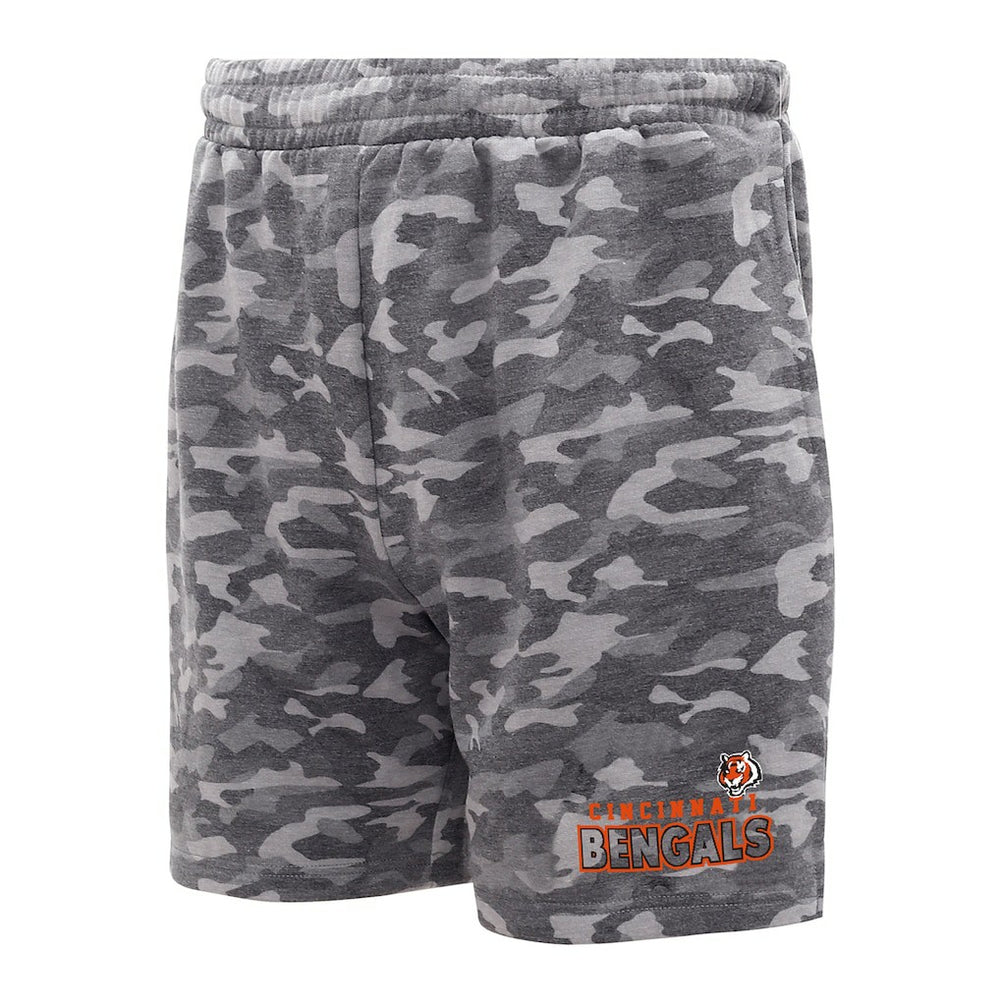 NFL Cincinnati Bengals Concepts Sport Biscayne Camo Shorts