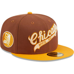 Chicago White Sox Tiramisu 59FIFTY Fitted Hat - Brown | New Era