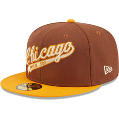 Chicago White Sox Tiramisu 59FIFTY Fitted Hat - Brown | New Era
