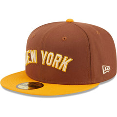 New York Yankees Tiramisu 59FIFTY Fitted Hat - Brown | New Era