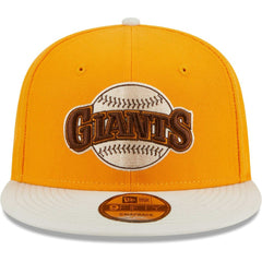 San Francisco Giants Tiramisu 9FIFTY Snapback Hat - Gold | New Era