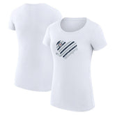 Winnipeg Jets G-III 4Her by Carl Banks Women's Super-Slim Fit Lightweight Heart T-Shirt
