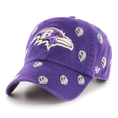 NFL Baltimore Ravens '47 Confetti Clean Up Adjustable Hat
