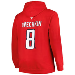 Alexander Ovechkin Washington Capitals Profile Big & Tall Name & Number Pullover Hoodie