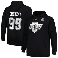 Wayne Gretzky Los Angeles Kings Mitchell & Ness Name & Number Pullover Hoodie