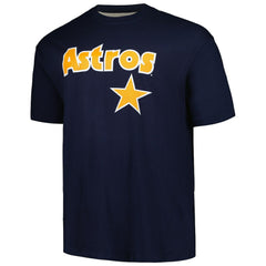 Jeff Bagwell Houston Astros Profile Big & Tall Cooperstown Collection Player Name & Number T-Shirt - Navy