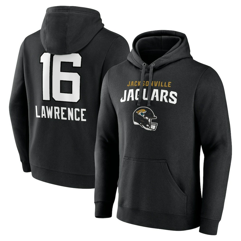 NFL Jacksonville Jaguars Trevor Lawrence Team Wordmark Pullover Hoodie