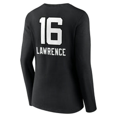 NFL Jacksonville Jaguars Trevor Lawrence Women's Team Wordmark Long Sleeve V-Neck T-Shirt