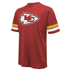 NFL Kansas City Chiefs Patrick Mahomes Majestic Threads Name & Number Oversize Fit T-Shirt