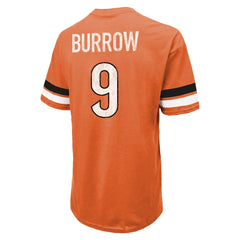 NFL Cincinnati Bengals Joe Burrow Majestic Threads Name & Number Oversize Fit T-Shirt
