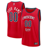 New Orleans Pelicans Fast Break Custom Jersey - Statement Edition - Red | Fanatics shop