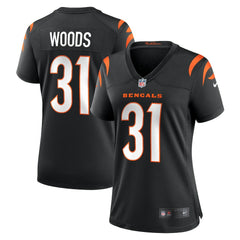 NFL Cincinnati Bengals Ickey Woods Women's Retired Player Game Jersey