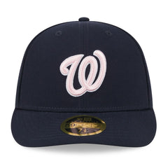Washington Nationals Navy 2024 Mother's Day Low Profile 59FIFTY Fitted Hat | New Era