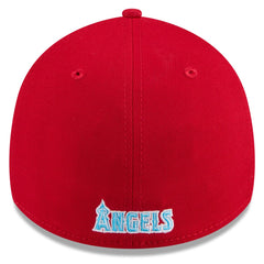 Los Angeles Angels 2024 Father's Day 39THIRTY Flex Hat - Red | New Era