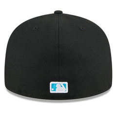 Miami Marlins 2024 Father's Day 59FIFTY Fitted Hat - Black | New Era