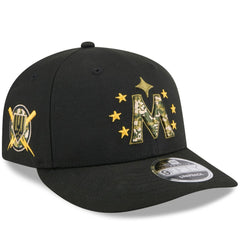 Minnesota Twins 2024 Armed Forces Day Low Profile 9FIFTY Snapback Hat - Black | New Era