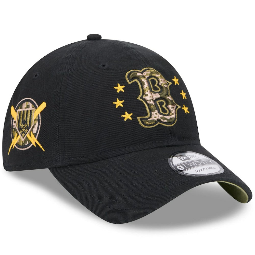 Boston Red Sox 2024 Armed Forces Day 9TWENTY Adjustable Hat - Black | New Era