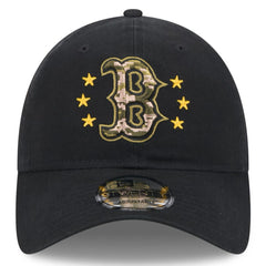 Boston Red Sox 2024 Armed Forces Day 9TWENTY Adjustable Hat - Black | New Era