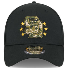 San Diego Padres 2024 Armed Forces Day 39THIRTY Flex Hat - Black | New Era
